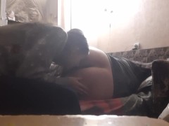 Пока бабули не было дома меня выебала языком во все щели моя новая девушка - Screenshot 2 of 16 - Butt