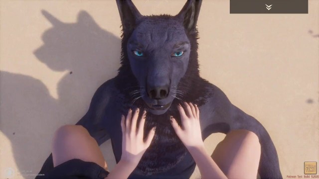 Ebony Werewolf Porn - Wild Life / Female POV with Big Black Wolf - Pornhub.com
