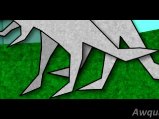 Dual Dino Tyrannosaurus T-Rex Hardcore Hard Roar Dinosaur Sex Prehistoric Penetration Animation