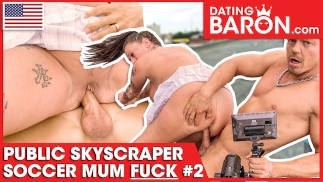 Nach dem Fick bekommt Adrienne Kiss Sperma auf die Titten! DATINGBARON