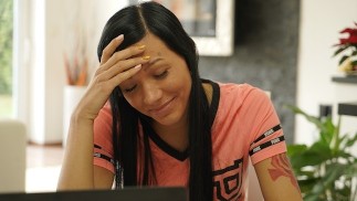 DEBT4k. Young unemployed woman is ready to fuck for her new clothes