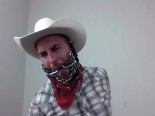 Dubbele Bitgagged Cowboy