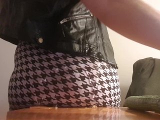 Sissy Slut In Sexy Red Hotpants Wet n Wild Juicy Lucy Splooshing