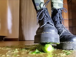 Food Stomping with Doc Martens Boots (Trailer)