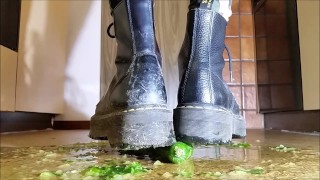 Food Stomping with Doc Martens Boots (Trailer)