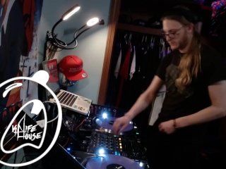 Blonde Bombshell Lovingly Fondles His Turntables ASMR