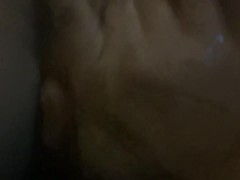Squirting all over my hand while fingering her!