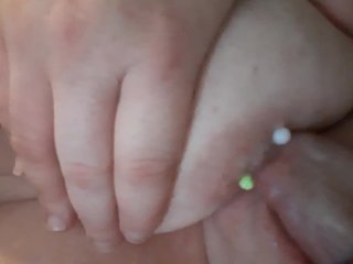 Sexy Nipple Pierced PHAT pussy teen bbw self sucks nipples while parentsat church teen_mormon