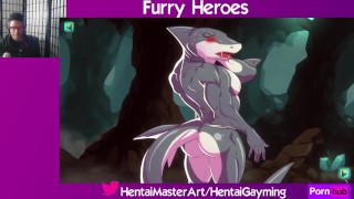 Shy Shark! Furry Heroes #3 W/HentaiGayming