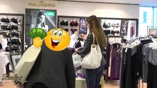 Lady Anja Money Mistress Shopping Tour With Money Slave Findom Financial Domination