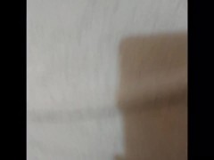 Real homemade dildp warmup