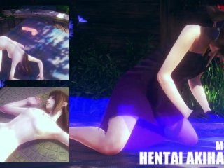 cum, akiba, compilation, 3d hentai