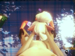 Furry Crash Bandicoot Hentai - POV Coco Hard Sex 1:2