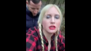 Fucked in the woods 