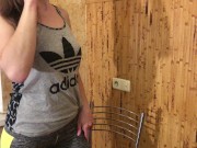 Preview 2 of Paid The Courier With Tight Pussy And Blowjob. Russian Amateur with Dialogue
