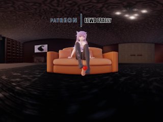 Genshin Impact - Keqing_Nylon Footjob [VR UNCENSORED HENTAI 4K]