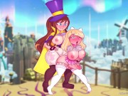 Preview 2 of Hatlady x OC (Futa) [A Hat in Time Hentai]