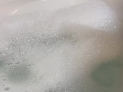 Preview 2 of Bubble Bath, playing with Feet and Breasts