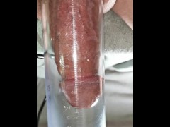 10 min of penis pump