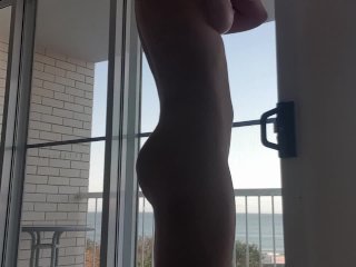 HotFitness Babe Having Quick Workout and_Stretch After Massive Fuck_Session