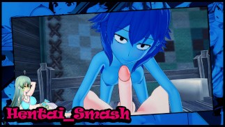 史蒂文宇宙无尽-青金石从您的POV操，暨在她的肚子上。