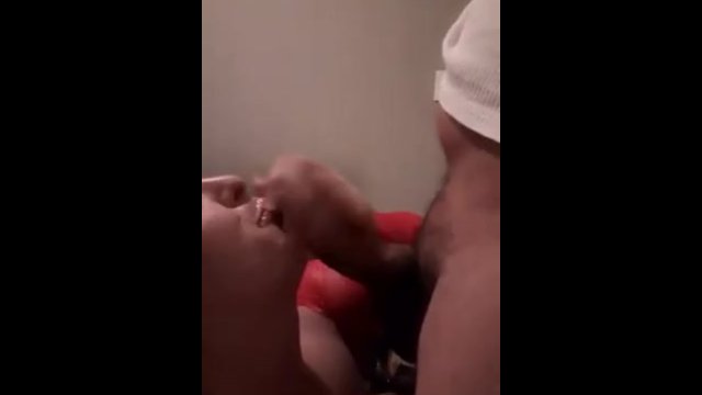 Watch Bondage Video:Super sloppy blowjob with my hands tied behind my back...