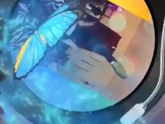 Pandemic creation. Clown makeup and fun house theme. Exotic dancing