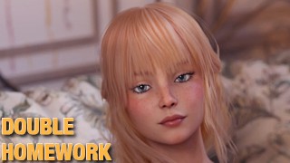 AMY ROUTE PC GAMEPLAY HD DOUBLE HOMEWORK #141
