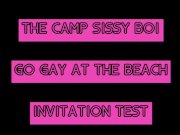 Preview 5 of The Camp Sissy Boi Invitation Test comment if you complete to get you sucking a big one