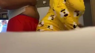 Butterflybaddie Is Twerking On His Dick So Hard That He Can't Stand It