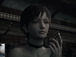 webcam, resident evil 0, solo male, penis