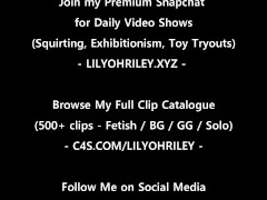 Close-Up Plugging Asshole & Pink Pussy