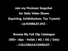 Sensual Cum-on-Tits Masturbation Instruction with CEI - Screenshot 13 of 16 - Point Of View
