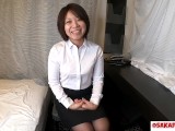 Amateur Asian with stockings enjoys footjob and stepping on dick with highheels. Yuki 9 OSAKAPORN