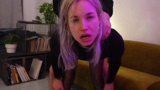 Incredibly Aroused Fucked Her With A Torn Pantyhose Foot Job And A Cumshot Quarantine Dance