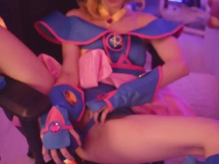 Dark Magician Girl Yu-Gi-Oh! Cosplay camgirl Pitykitty