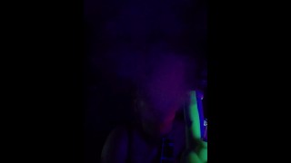 Just blowing clouds