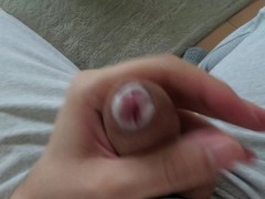 Solo Male Dirty Talk for Slaves and Sissy Sluts while jerking off big white cock