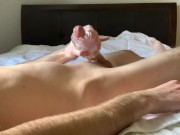 Preview 4 of Wish It Was My Stepsister. Quick Fleshlight Cum Thick Cock Twink Busts a Fat Nut