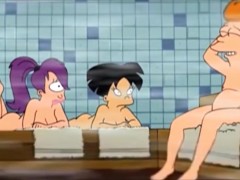 Big Cock Wong Cartoons - fiturama. Classic Porn