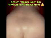 Preview 1 of Bambi Bold fingers her asshole Saint Peter fucks her doggystyle Creampie
