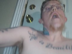 Pre Op Trans Man, Big Nipples Clothes Pin Clamped - Screenshot 7 of 16 - Nipple Play