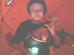 TENT LIFE with Slutty MILF