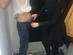Секс в примерочной с продавцом консультантом - Screenshot 5 of 16 - Risky Sex