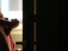 Stud in Underwear Cumming Hard