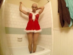 Full Merry Christmas Eva Video - 3 in 1 - Transformation M2F, Dildo play, and De-Transformation F2M