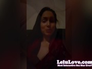 Preview 6 of Homemade babe behind the scenes VLOG POV CUMpilation bloopers JOI femdom SPH and more - Lelu Love