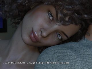 brunette, visual novel game, teen, babe