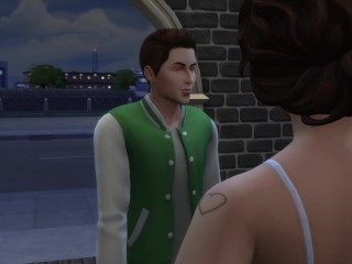 Teen Student Sneaks Out To Fuck_Hot Professor - (My ArtProfessor - Episode 3) - Sims 4