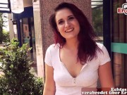 Preview 1 of German redhead slut make online dating and get outdoor fuck